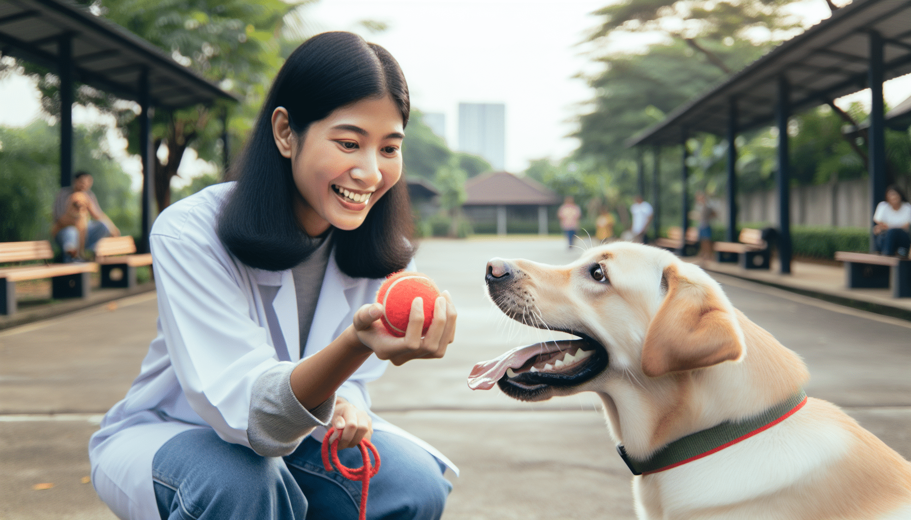 Mastering Command: Teaching Labrador Retrievers to Drop Objects