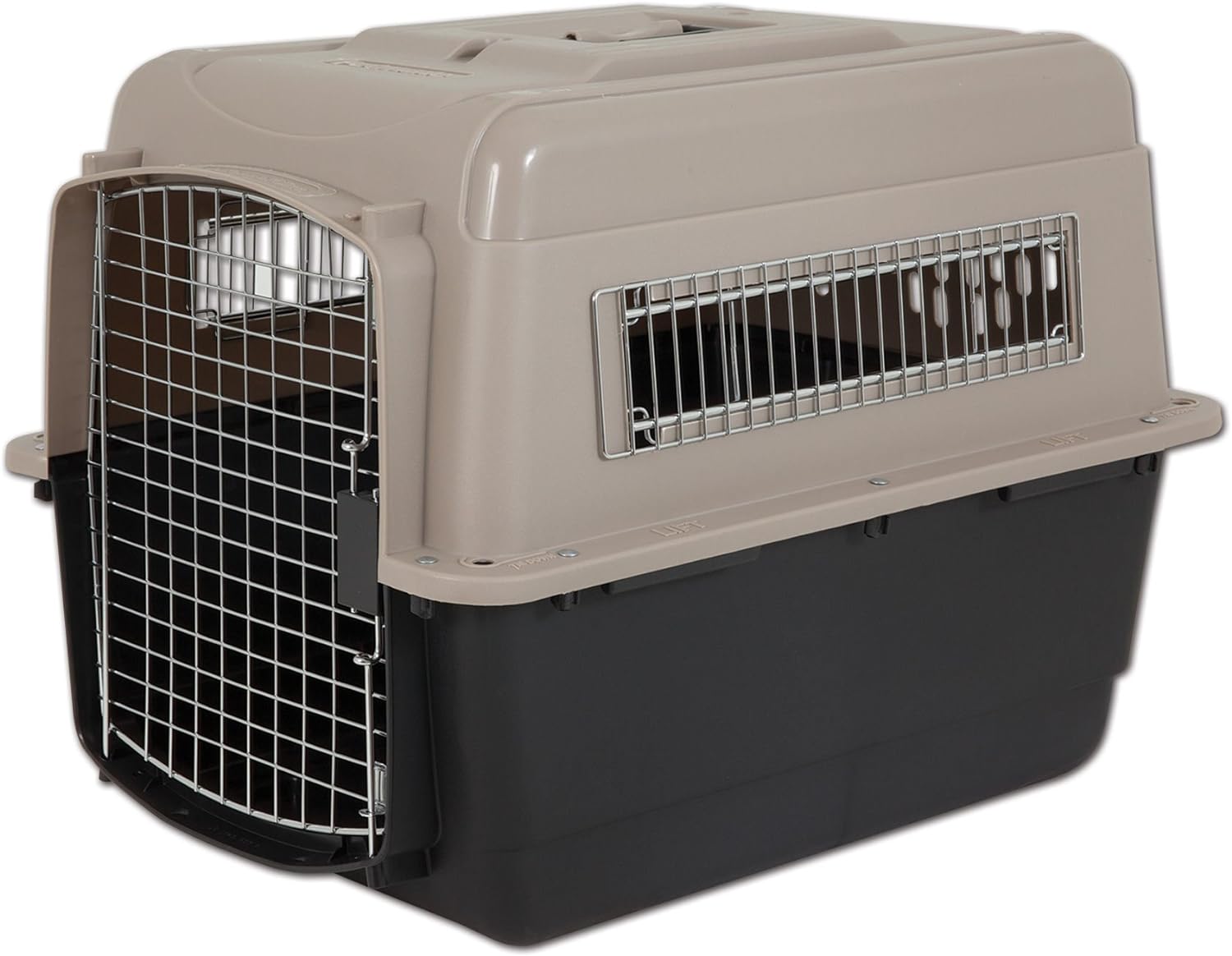 Petmate Ultra Vari Dog Kennel for Small to Medium Dogs (Durable, Heavy Duty Dog Travel Crate, Made with Recycled Materials, 28 in. Long) 25 to 30 lbs, Made in USA