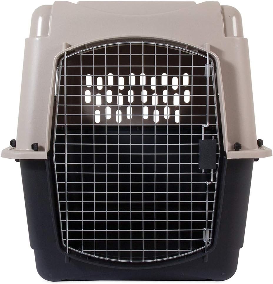 Petmate Ultra Vari Dog Kennel for Small to Medium Dogs (Durable, Heavy Duty Dog Travel Crate, Made with Recycled Materials, 28 in. Long) 25 to 30 lbs, Made in USA