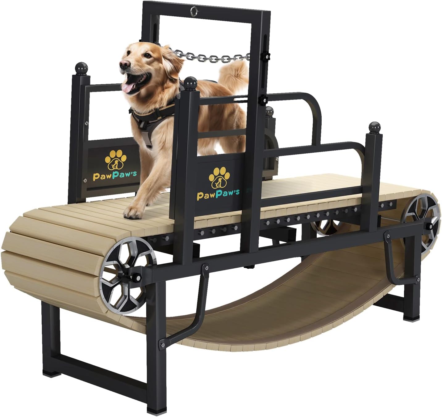 PawPaws Dog Treadmill for Large Dogs, Medium Dogs. Dog Slatmill for Healthy  Fit Dog Life, Dog Treadmill for Indoor  Outdoor. Dog Treadmill for Dogs up to 220 lb